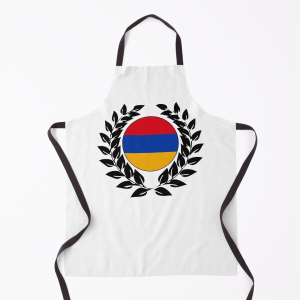 Item preview, Armenia armenian flag banner laurel wreath designed and sold by GeogDesigns.