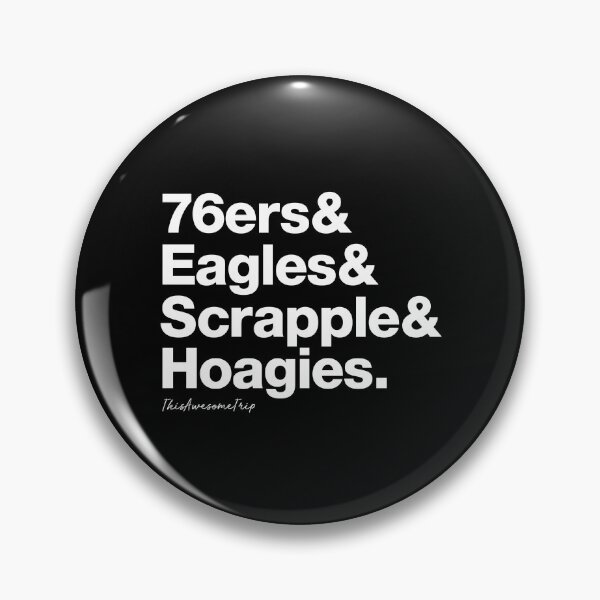 Item preview, Philadelphia Best Places - 76ers & Eagles & Scrapple & Hoagies designed and sold by ThisAwesomeTrip.