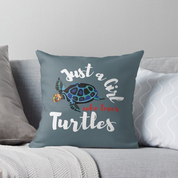 Artikelvorschau, Nur ein Mädchen, das Schildkröten liebt entworfen und verkauft von AmazingEcraft.