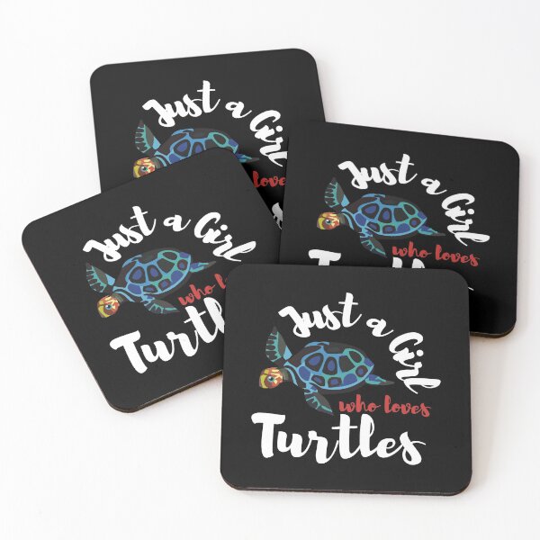 Artikelvorschau, Nur ein Mädchen, das Schildkröten liebt entworfen und verkauft von AmazingEcraft.