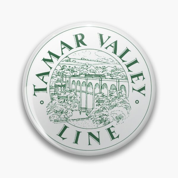 Item preview, Tamar Valley Line Logo (Line Art Version) designed and sold by CherryCassette.