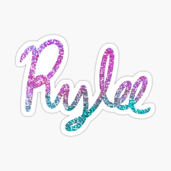 “Rylee Name” Sticker for Sale by Sketchbrooke | Redbubble