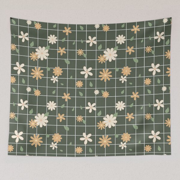Item preview, Spring Flower Grid Aesthetic designed and sold by kerinnn.