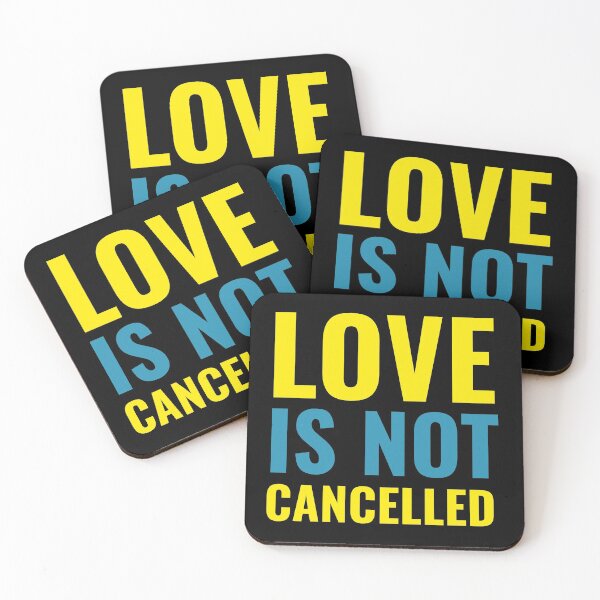 Item preview, Love Is Not Cancelled designed and sold by GoodVibeDesign.