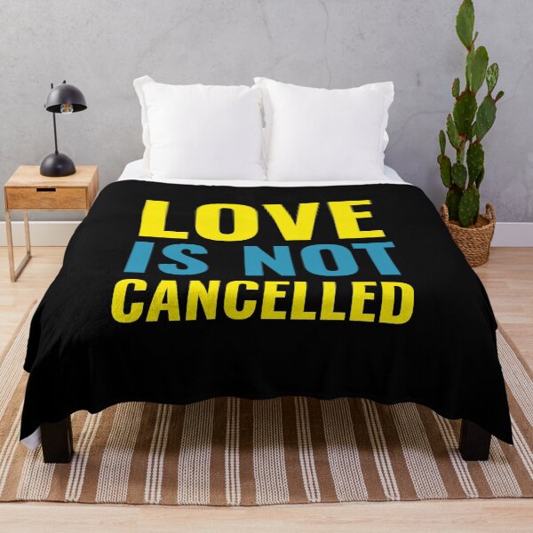 Item preview, Love Is Not Cancelled designed and sold by GoodVibeDesign.
