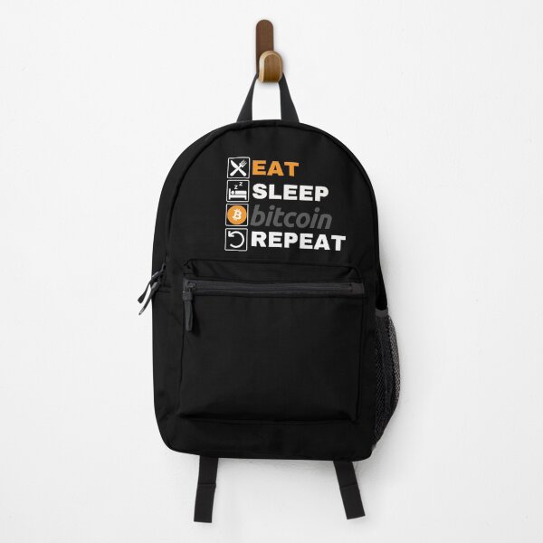 Item preview, Eat Sleep Bitcoin Original Repeat designed and sold by Cryptohaven.