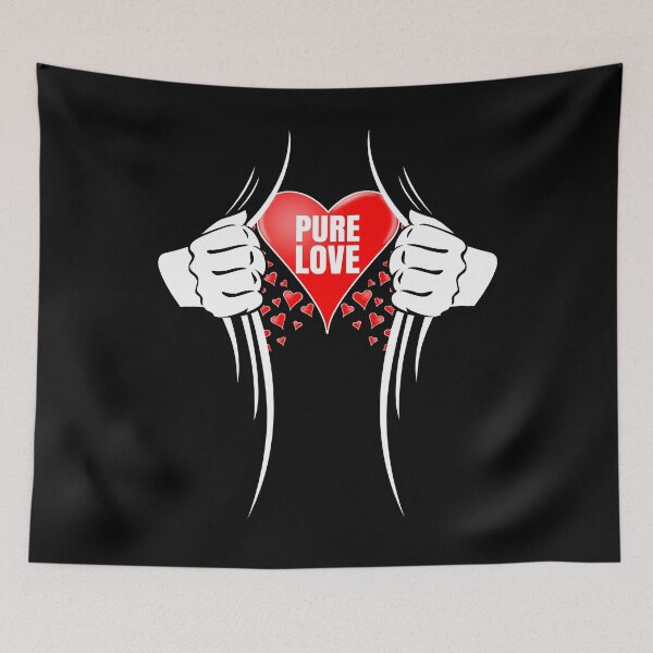 Item preview, Pure Love Valentine Open Heart Sweetheart Clever Reveal designed and sold by CharJens.