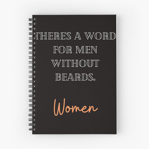 Item preview, There's a word for men without beards designed and sold by shane62.