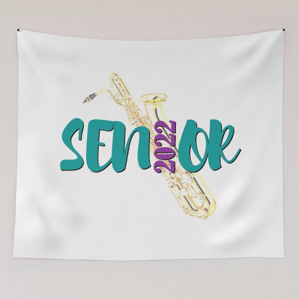 Item preview, Senior 2022 - Baritone Saxophone designed and sold by BandMomDesigns.