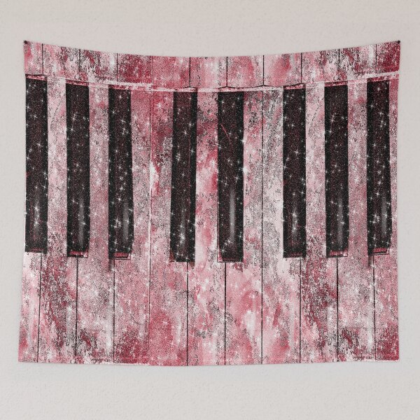 Item preview, Pink Piano Music Pattern Texture Vintage Musical Artist designed and sold by Jolly-Yosei.