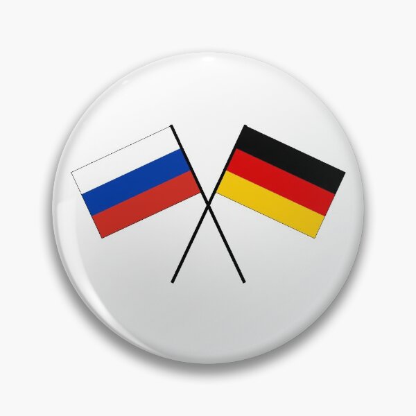 Item preview, Russia Germany crossed banner flag designed and sold by GeogDesigns.