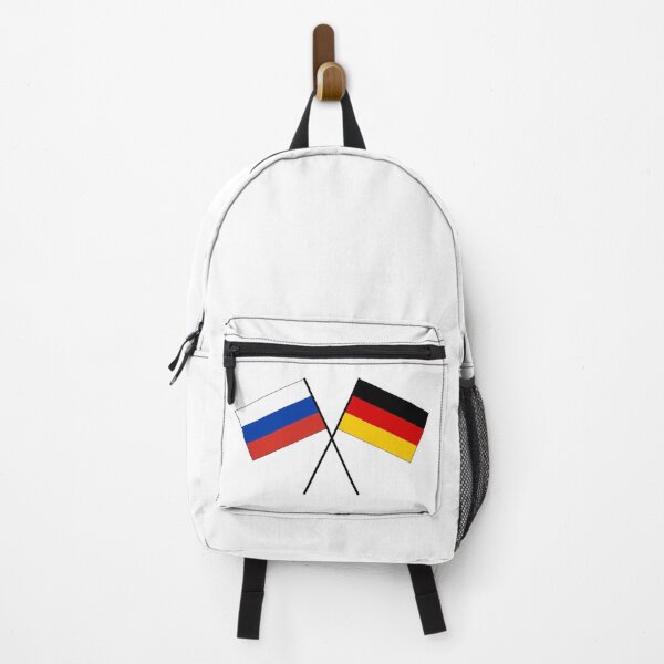 Item preview, Russia Germany crossed banner flag designed and sold by GeogDesigns.