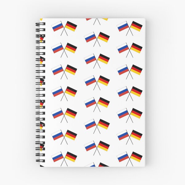 Item preview, Russia Germany crossed banner flag designed and sold by GeogDesigns.