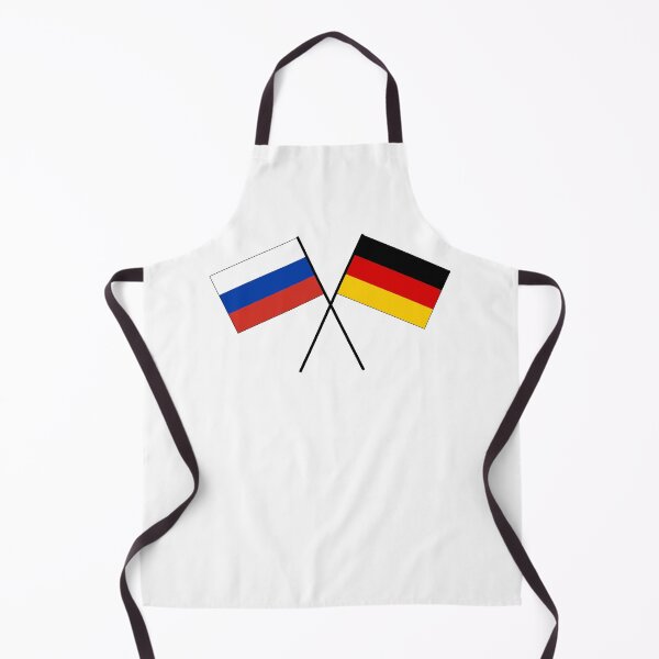 Item preview, Russia Germany crossed banner flag designed and sold by GeogDesigns.