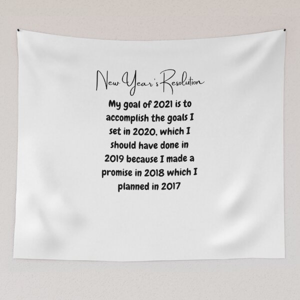 Item preview, Happy New Year- Resolution 2021 designed and sold by Freestylist.