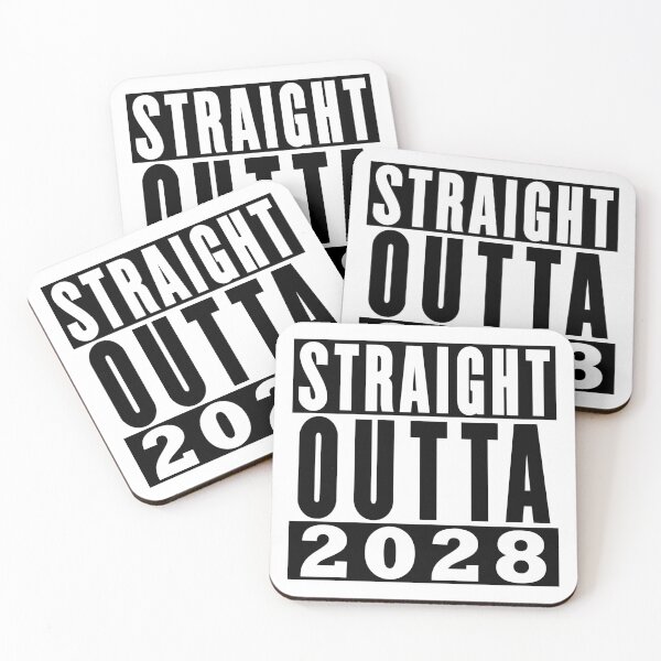 Item preview, Straight Outta 2028 Birthday designed and sold by RandomStuffShop.