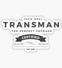 FTM: Transman Pride Sticker