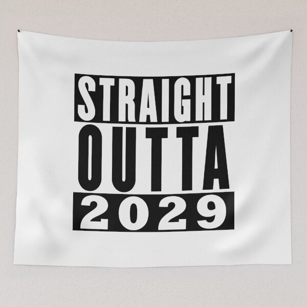 Item preview, Straight Outta 2029 Birthday designed and sold by RandomStuffShop.