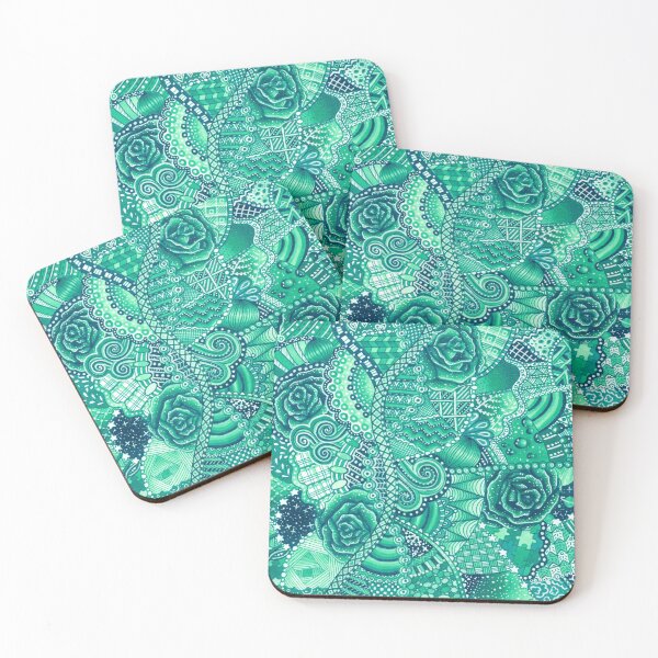 Item preview, Serene Green designed and sold by CreativeCarrah.