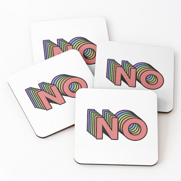 Item preview, No Multicolor designed and sold by sprigstudio.