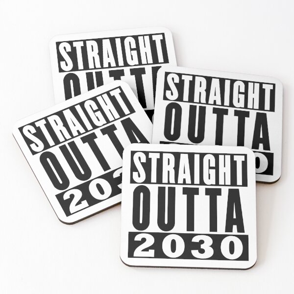 Item preview, Straight Outta 2030 Birthday designed and sold by RandomStuffShop.