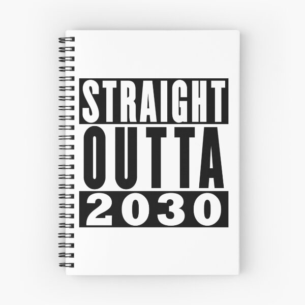 Item preview, Straight Outta 2030 Birthday designed and sold by RandomStuffShop.