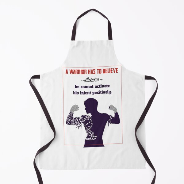 Item preview, A Warrior has to Believe Quote designed and sold by Martial-X.