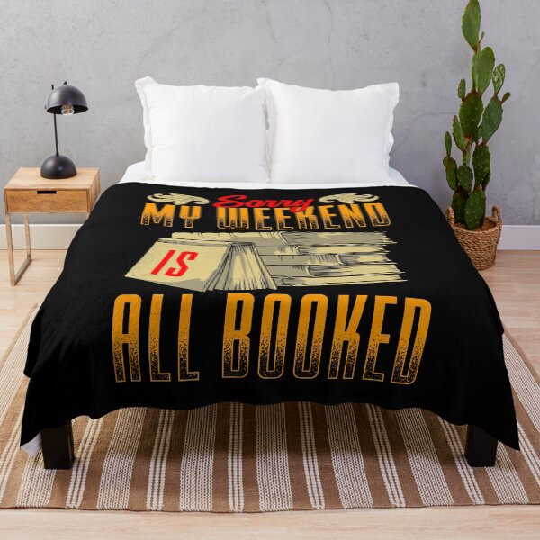 Item preview, Funny Sorry My Weekend Is All Booked Pun designed and sold by perfectpresents.