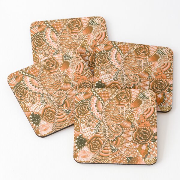Item preview, Serene Orange designed and sold by CreativeCarrah.