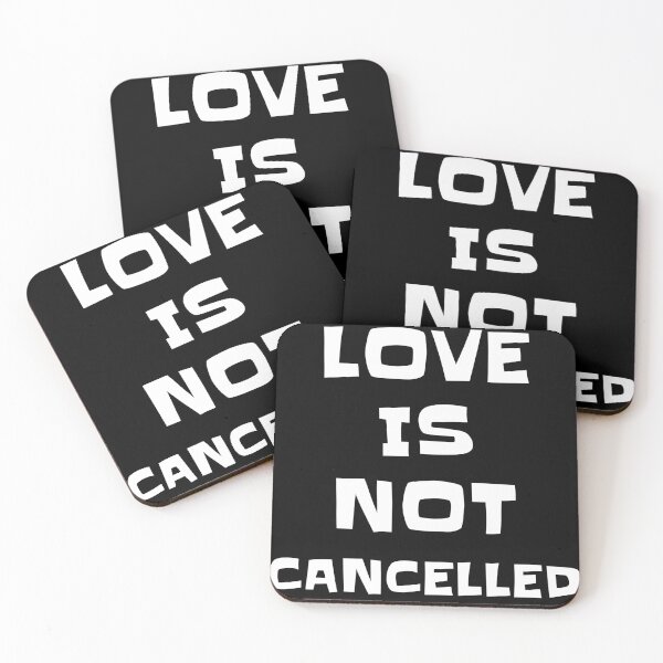 Item preview, Love Is Not Cancelled designed and sold by GoodVibeDesign.