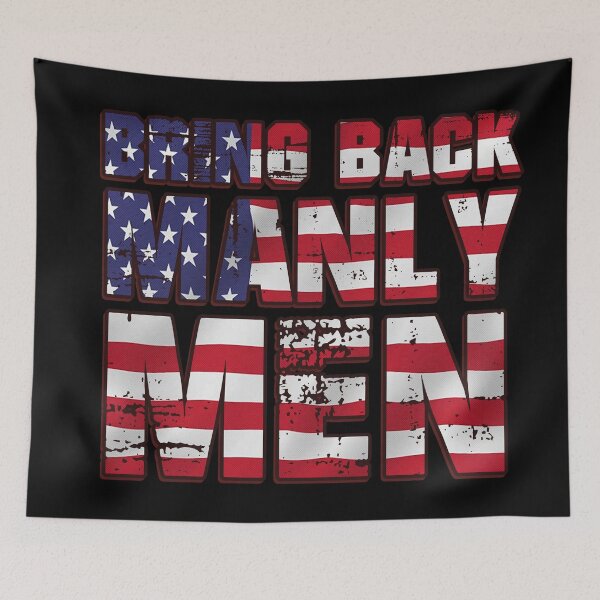 Item preview, Bring back manly men designed and sold by EGIT.