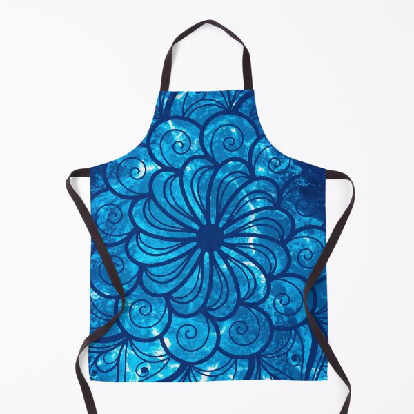 Item preview, Navy and Blue Ocean Mandala - Sea Foam Mandala - Save Our Surf designed and sold by WonderWear.