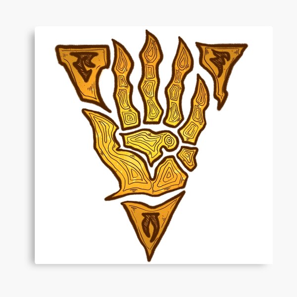 Morrowind Gold Tribunal Canvas Print