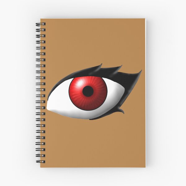 Item preview, Red Anime Style Eye (Medium Skin Tone) designed and sold by RayRayViolet.