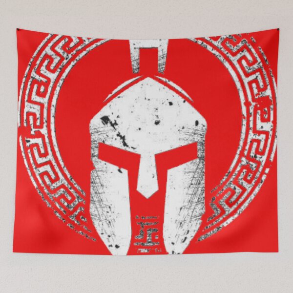 Item preview, RED WHITE SPARTAN designed and sold by farfalla 68.