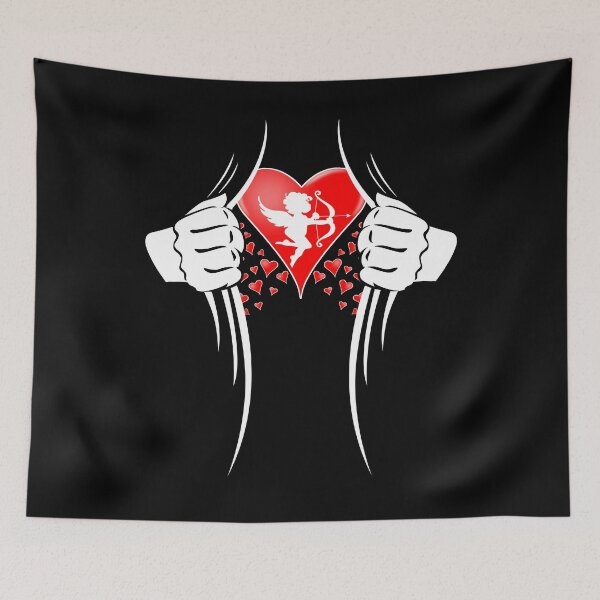 Item preview, Cupid Valentine Open Heart Sweetheart Clever Reveal designed and sold by CharJens.