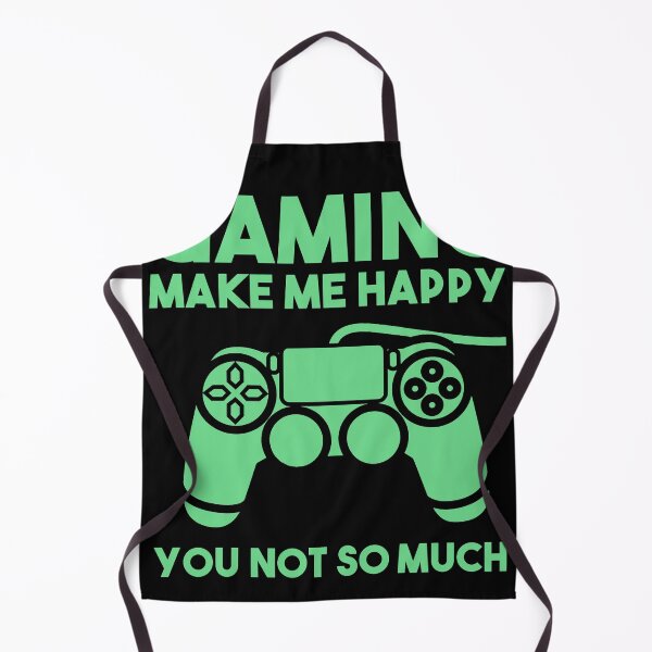 Item preview, Gaming make me happy you not so much - green designed and sold by EGIT.