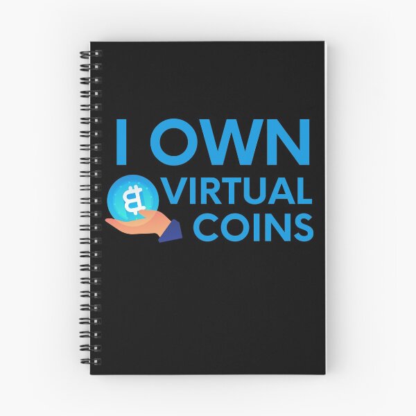 Item preview, Virtual Money Bitcoin Blockchain HODL BTC Crypto Cool Gift designed and sold by trendo.