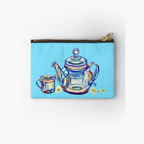Item preview, Glass teapot and teacup  designed and sold by OceanaOrlaghArt.