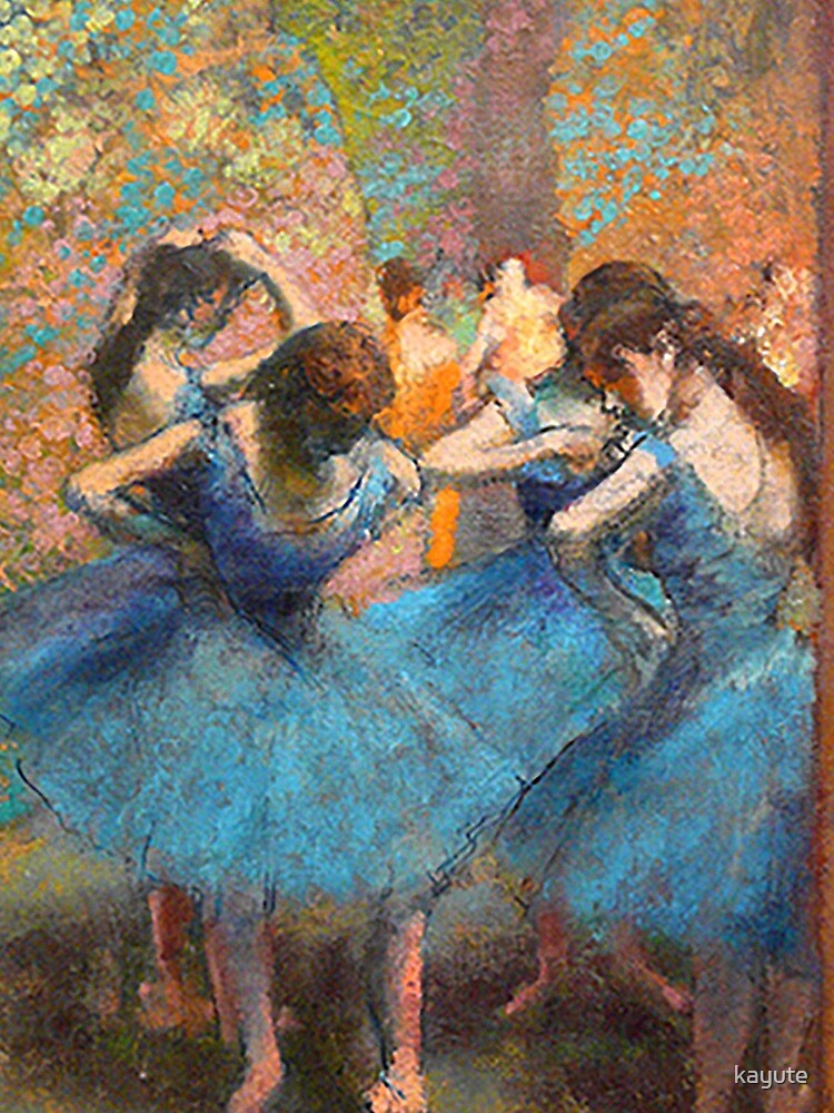 blue dancers by edgar degas 1897