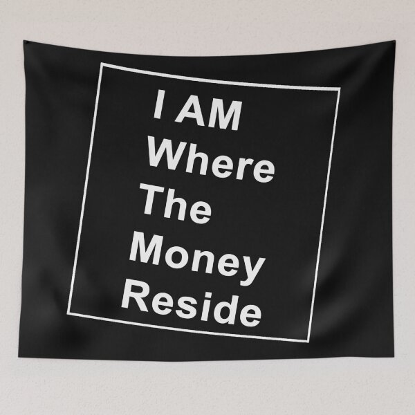 Item preview, Where The Money Reside (Text) designed and sold by JWIZZY.
