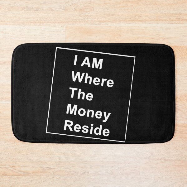Item preview, Where The Money Reside (Text) designed and sold by JWIZZY.