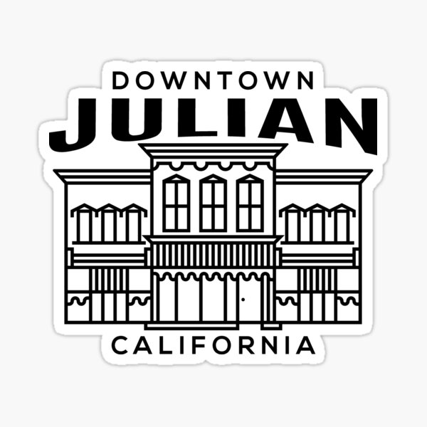Item preview, Downtown Julian CA designed and sold by HalpinDesign.