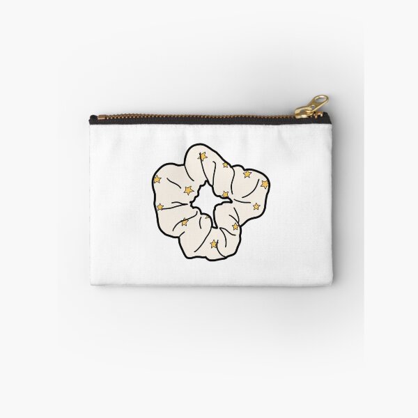 Item preview, Ultra-Pale Pink Patterned Scrunchie with Yellow Stars designed and sold by piperdooley.