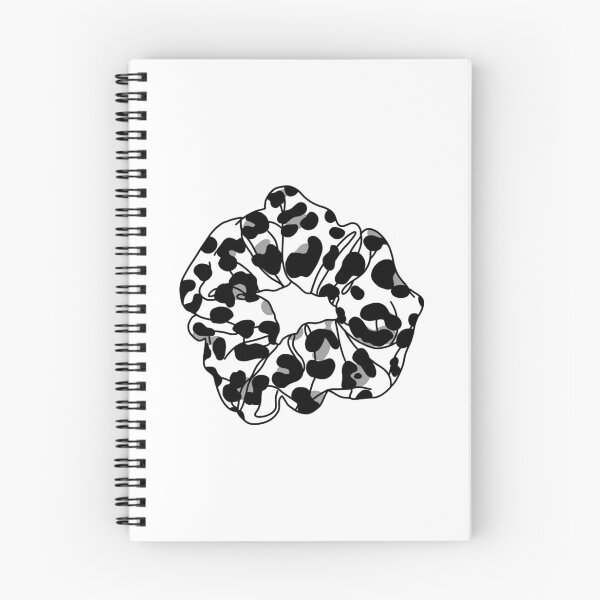 Item preview, Black and White Cheetah Print Patterned Scrunchie designed and sold by piperdooley.
