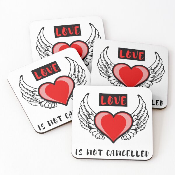 Item preview, Love is not cancelled sarcastic quote t shirt [P-LIN 10] designed and sold by HIPNOTIZAR  CRAFTS.