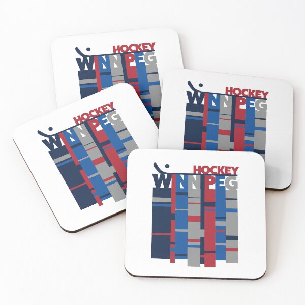 Item preview, City Series -Winnipeg - Hockey Stripes designed and sold by Eye on the Blueline.