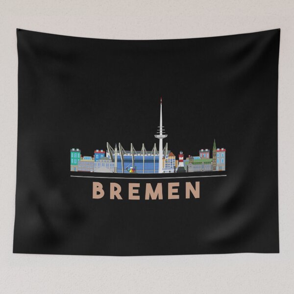 Item preview, Bremen skyline designed and sold by Albert Buchatskyy.