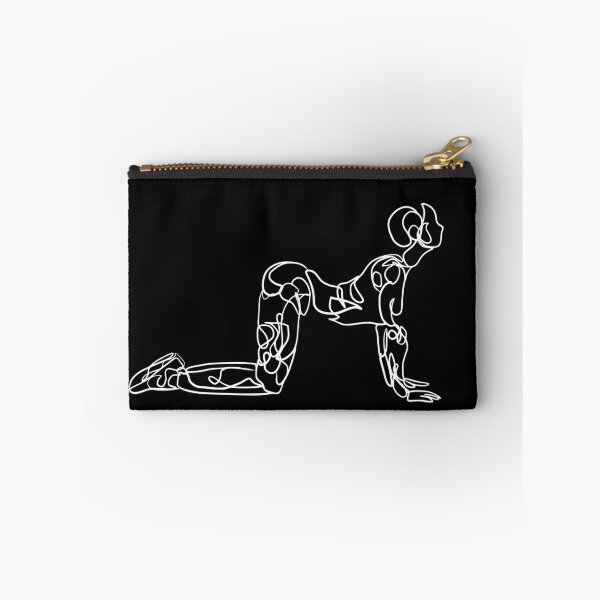 Item preview, Contour Line Yoga-Cow Pose 1 (WI) designed and sold by FranksArtWorld.