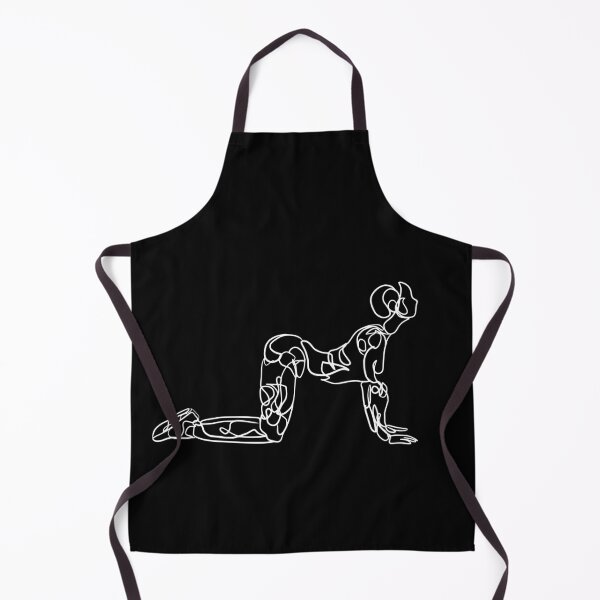 Item preview, Contour Line Yoga-Cow Pose 1 (WI) designed and sold by FranksArtWorld.